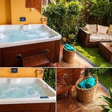 Private Garden Jacuzzi & Relax In Calahonda *