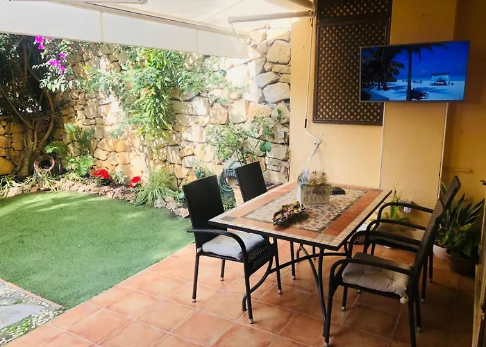 شقة Residencial Bajo Con Jardin Y Jacuzzi Privado Calahonda Royale ماربيا